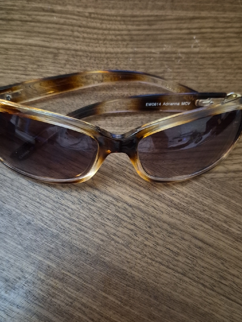 Adrianna Tortoiseshell Women's Sunglasses - Brown Lens